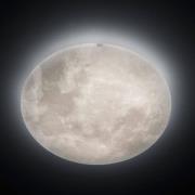 LED-loftlampe Lunar med fjernbetjening 60cm