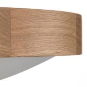 Envostar Zeus loftlampe i træ, eg, Ø 47 cm