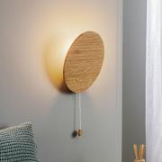 Væglampe Minimal i egetræ