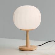 Luceplan bordlampe Lita asketræ base højde 28 cm