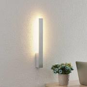 Arcchio Ivano LED-væglampe, 42,5 cm, børstet aluminium