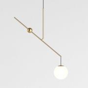 Luceplan Malamata hængelampe messing, 106 cm