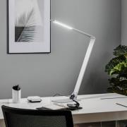 Flad LED-skrivebordslampe Wasp af aluminium