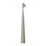 Vibia LED-bordlampe Africa, højde 45 cm, mørkebrun