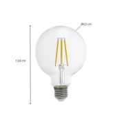 Arcchio LED-globepære G95 E27 3,8 W 3000 K 806lm