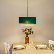 Hængelampe Boho Ø 45 cm 1 lyskilde grøn/jute