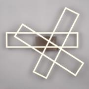 Corso LED-loftlampe, 3 lyskilder, mat nikkel