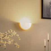 Envostar Kris væglampe, bredde 27,5 cm, naturfyr