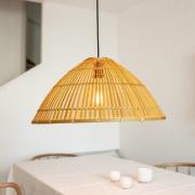 Hængelampe Capello i bambus, natur