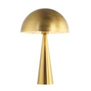 20211 bordlampe, metal, højde 47 cm, mat guld