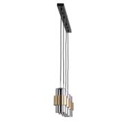 Hængelampe 22143 4 lyskilder 105 cm guld/krom