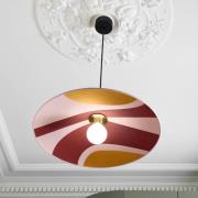 MARKET SET Sonia Laudet hængelampe, Ø 80 cm pink