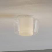 Helestra Canio loftlampe i glas, klar udvendig