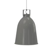 Jieldé-glans C360 hængelampe, blank grå Ø 36 cm