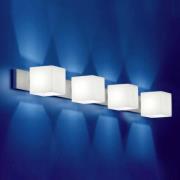 Væglampe CUBE med 4 lyskilder og blændebeskyttelse