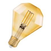 OSRAM LED-lampe E27 4W Vintage Diamond 824 guld