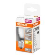 OSRAM Classic P LED-pære E27 4W 2.700K mat