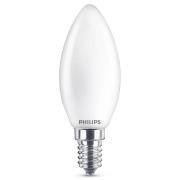 Philips E14 B35 4,3 W 827 LED-kertepære, 3.000 K