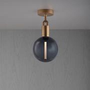 Buster + Punch Gaffel messing/glas røget Ø 20cm
