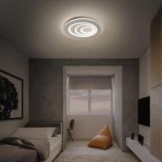 LEDVANCE Orbis Spiral Oval LED-loftslampe 49x39cm