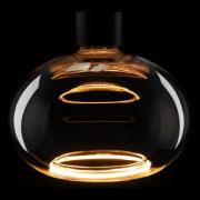 SEGULA LED floating oval E27 4,5W kan dæmpes, guld