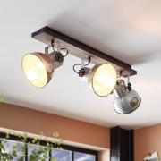 Loftlampe Barnstaple i industrilook 3 lyskilder