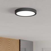 Edale lysekrone, 6xstofskærm, cappuccino, ovale