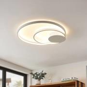 Lindby Nerwin LED-loftlampe, rund, hvid
