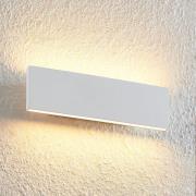 Lindby Ignazia LED-væglampe, 28 cm, hvid