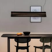 Ludovico Surface LED-pendel, 115 cm, sort