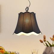 Lucande Binta hængelampe, 1 lyskilde, sort