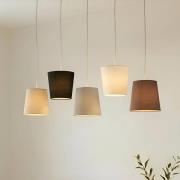 Lucande Thamila-hængelampe, multifarvet, alu