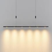 Lucande Stakato LED-pendellampe 6 lk, 120 cm lang