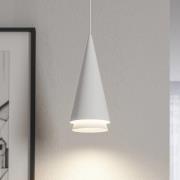 Lucande Naoh hængelampe, 1 lyskilde, hvid