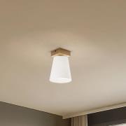 Envostar Risco loftslampe 1-lys stofskærm hvid