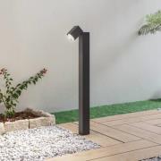 Lindby vejlampe Othil, 80 cm høj, antracit, metal