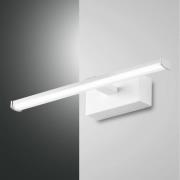 LED-væglampe, hvid, bredde 30 cm