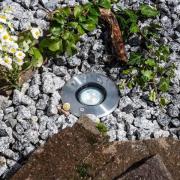 EVN Talpa nedgravningslampe GU10 stål rund