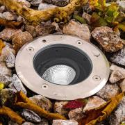 EVN Pentola indbygningslampe stål Ø13,5cm 3.000K