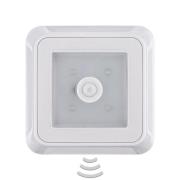 Square Light møbelpåbygningslampe, sensor, kantet