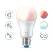 WiZ A60 LED-pære Wi-Fi E27 8 W RGB