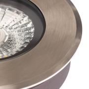 BRUMBERG Hybride Flat LED-gulvlampe til indbygning, 15 cm