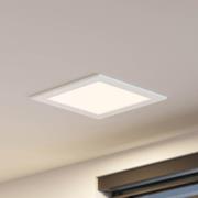 Prios LED-indbygningslampe Helina, hvid, 22 cm, 18 W, dæmpbar