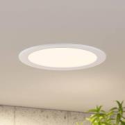 Prios LED-indbygningslampe Cadance, hvid, 24 cm, dæmpbar