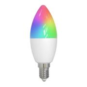 Prios Smart LED-pære E14 4,9 W RGB Tuya WLAN mat CCT