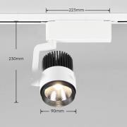 LED-spot Radiator DUOline, CCT, hvid mat