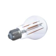 Prios Smart LED-glødetråd, 3-delt, grå, E27, A60, 4,9 W, Tuya