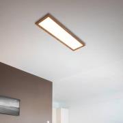Quitani Aurinor LED-panel, valnød, 125 cm