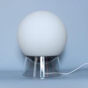 Dekorativ LED-globus Globe med RGBW-farveskift, hvid