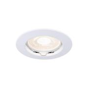 Premium Secure LV indbygget lampe i hvidt